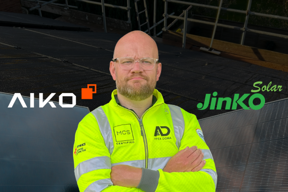 AIKO and Jinko solar panels compared for wattage and performance